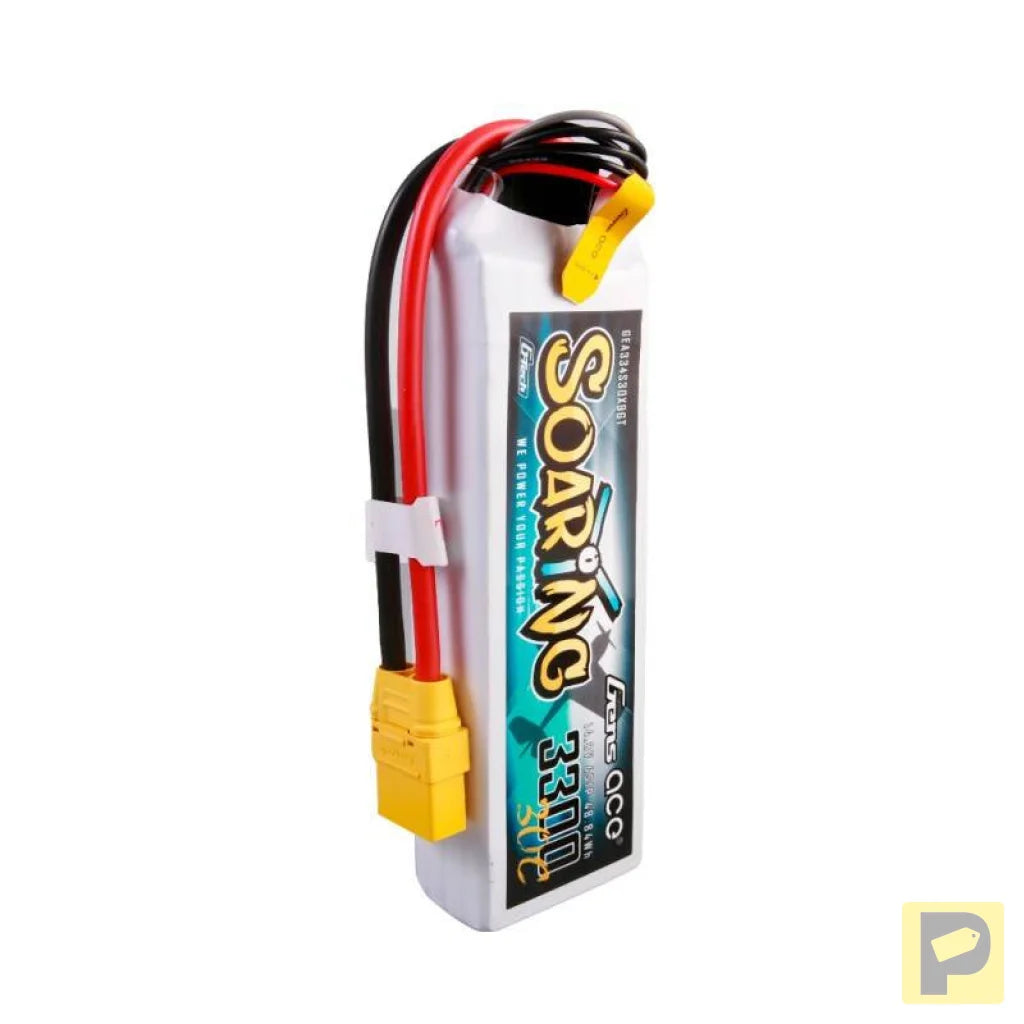 Gens ace G-Tech Soaring 3300mAh 14.8V 30C 4S1P Lipo Battery