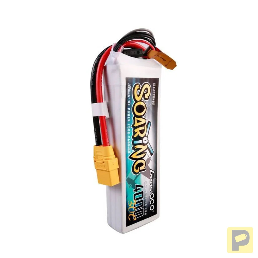 Gens ace G-Tech Soaring 4000mAh 11.1V 30C 3S1P Lipo Battery