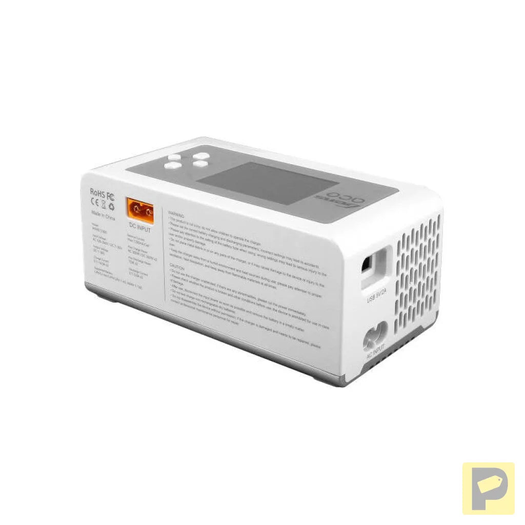 Gens Ace IMARS D300 G-Tech Channel AC/DC 300W/700W RC Battery Charger-EU White