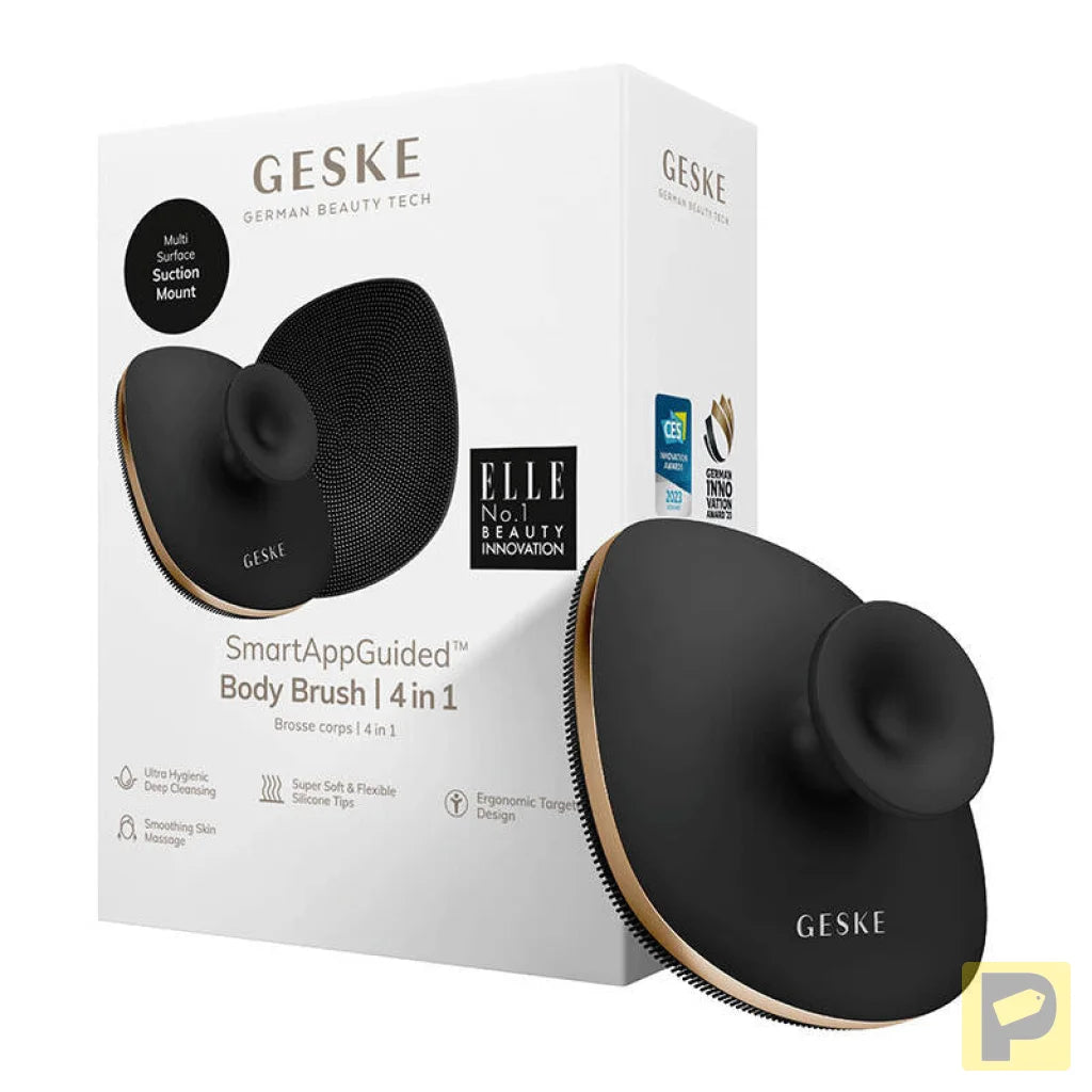 Geske Body Brush 4 in 1 (gray)