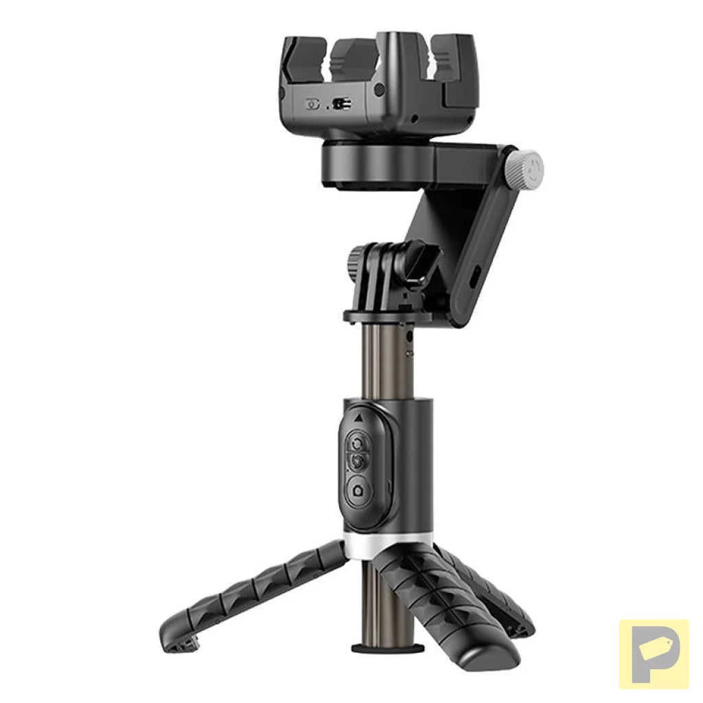 Gimbal/stand with light APEXEL Q18 (black)