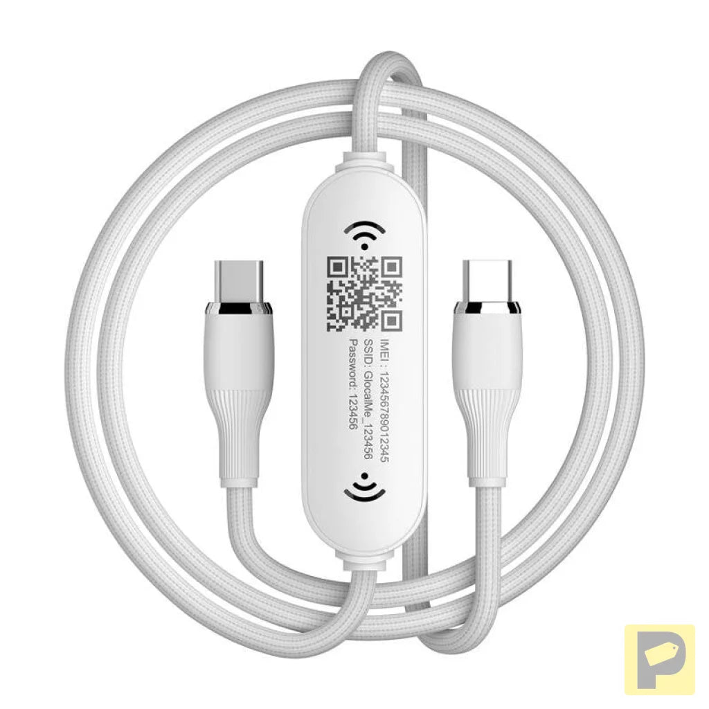 GlocalMe Unicord 4G/LTE Portable Wi-Fi Hotspot Cable Cloud SIM