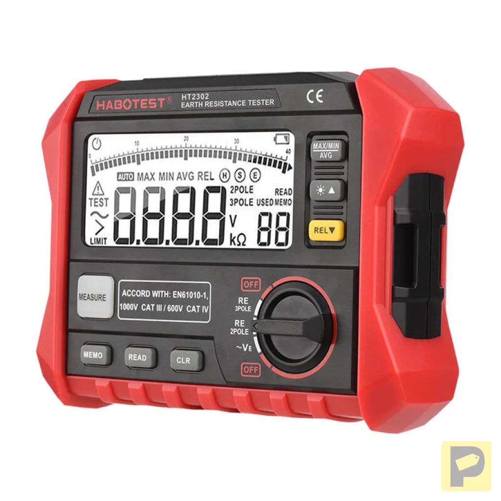 Habotest HT2302 Digital Earth Resistance Tester