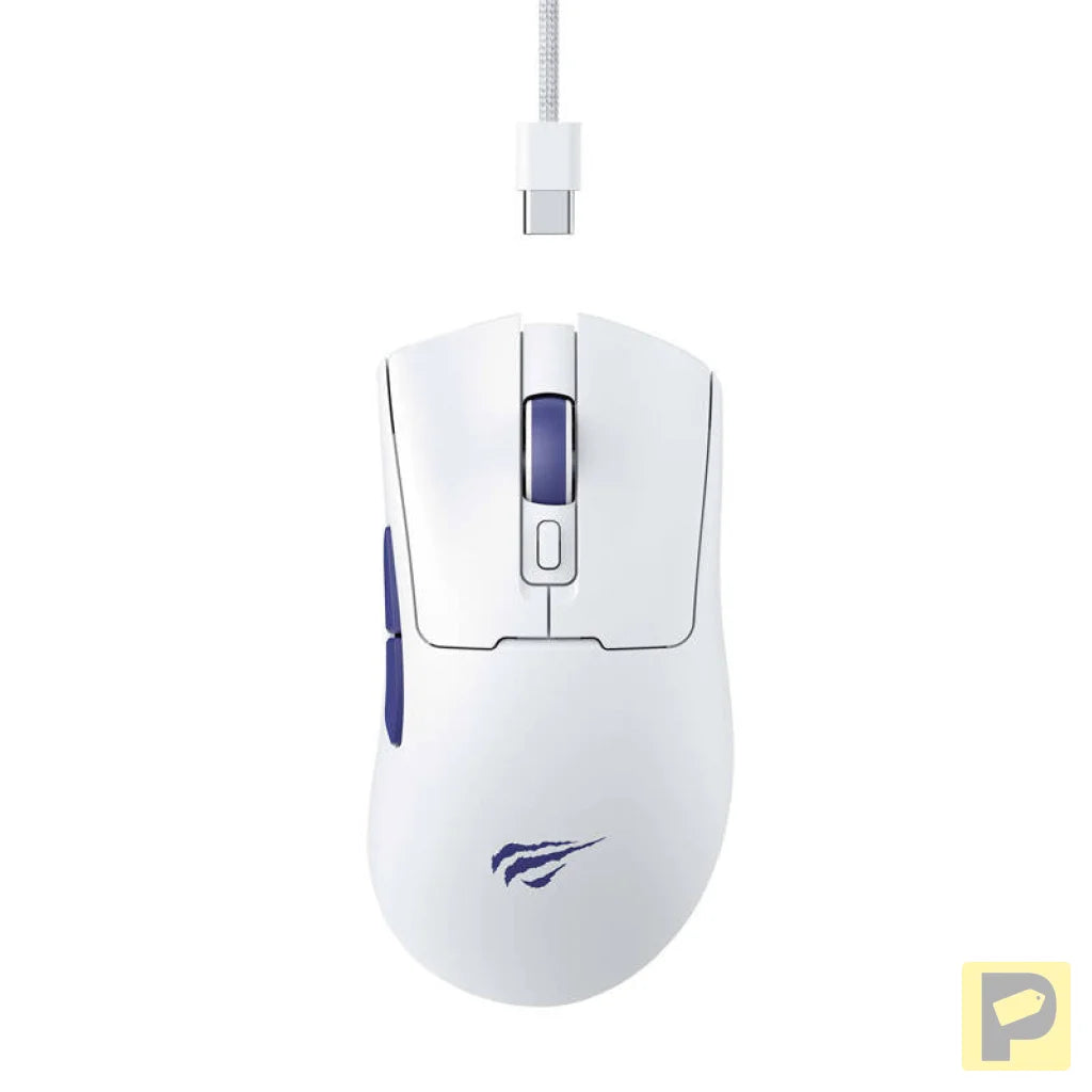 Havit MS966 RGB wired gaming mouse (white)