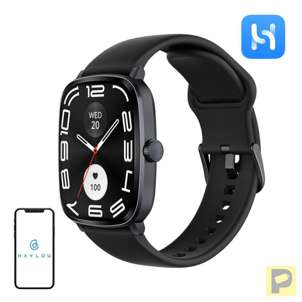 Haylou RS5 smartwatch (black)
