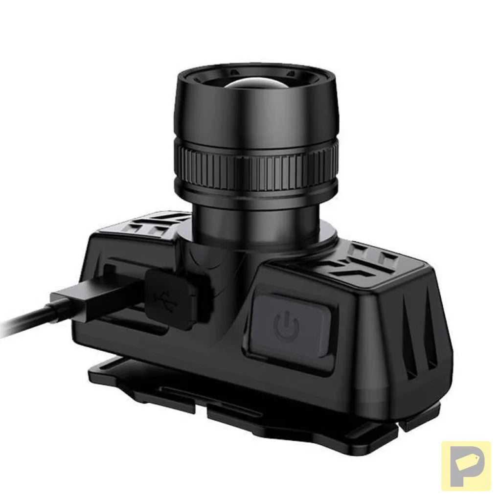 Head flashlight Superfire HL50, 150lm, USB