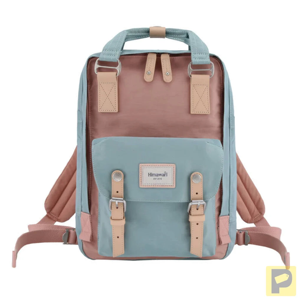 Himawari 188L-1 14'' laptop backpack (pink-blue)