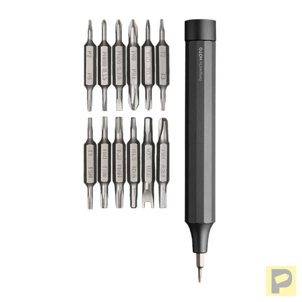 HOTO QWLSD004 precision screwdriver, 24 pieces (black)