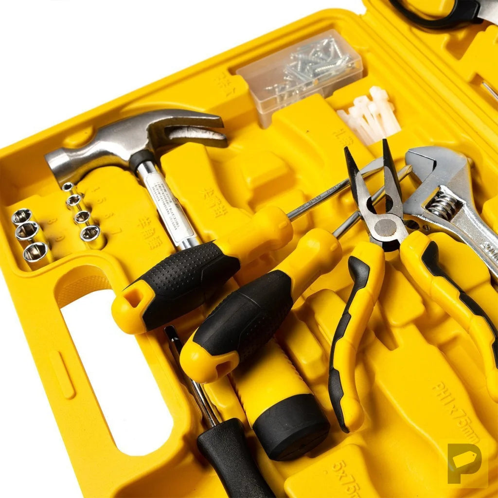 Household Tool Set 38 pcs Deli Tools EDL1038J