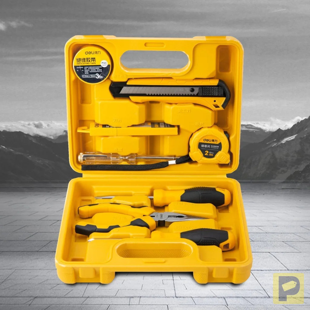 Household Tool Set 8 pcs Deli Tools EDL1008J