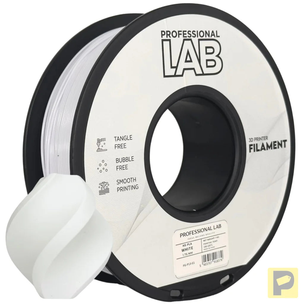 HS-PLA is optimized for high-speed printing while maintaining print quality, ideal for fast prototyping and reducing overall print times.