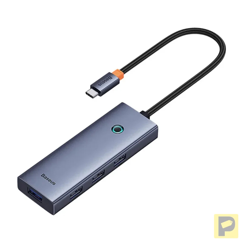 Hub 5w1 Baseus UltraJoy 5-Port (1xHDMI4K@30Hz + 4xUSB 3.0) grey