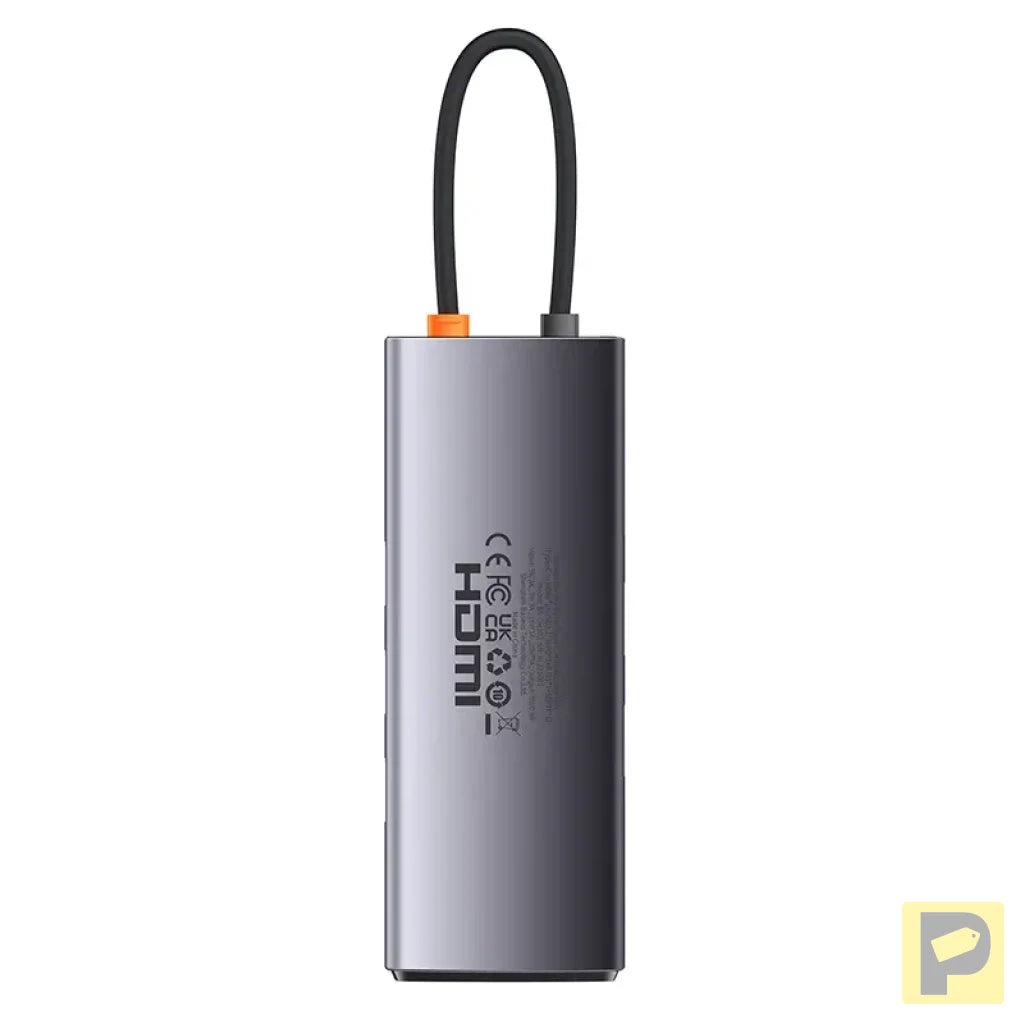 Hub 8in1 Baseus StarJoy Series, USB-C to 3x USB 3.1 + HDMI + USB-C PD + RJ45 + microSD/SD