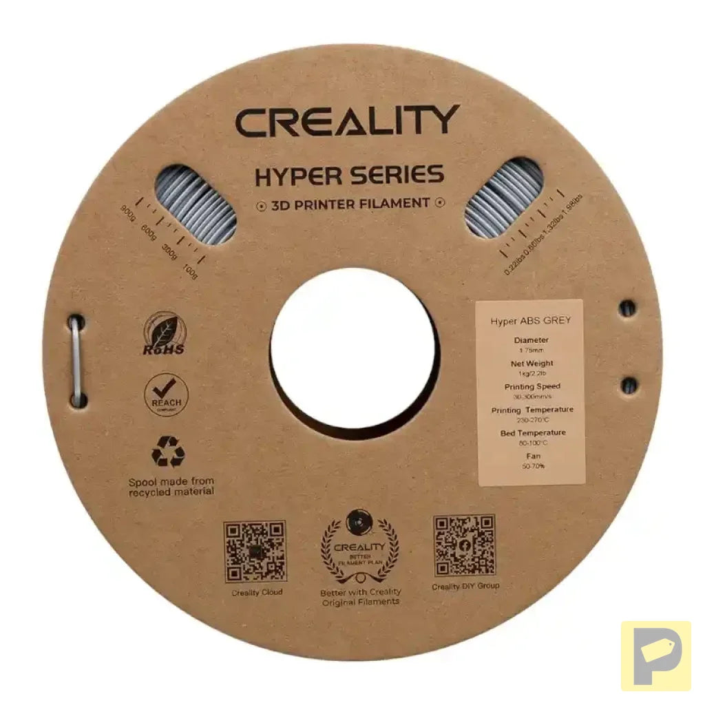 Hyper ABS Filament Creality (Grey)