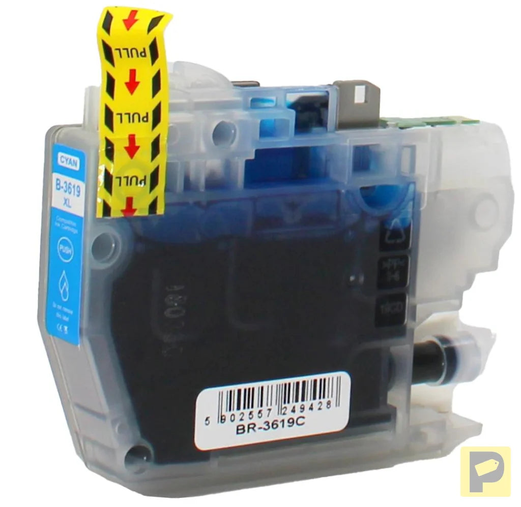 Ink for Brother | LC3619XLC | cyan | 18 ml | bulk