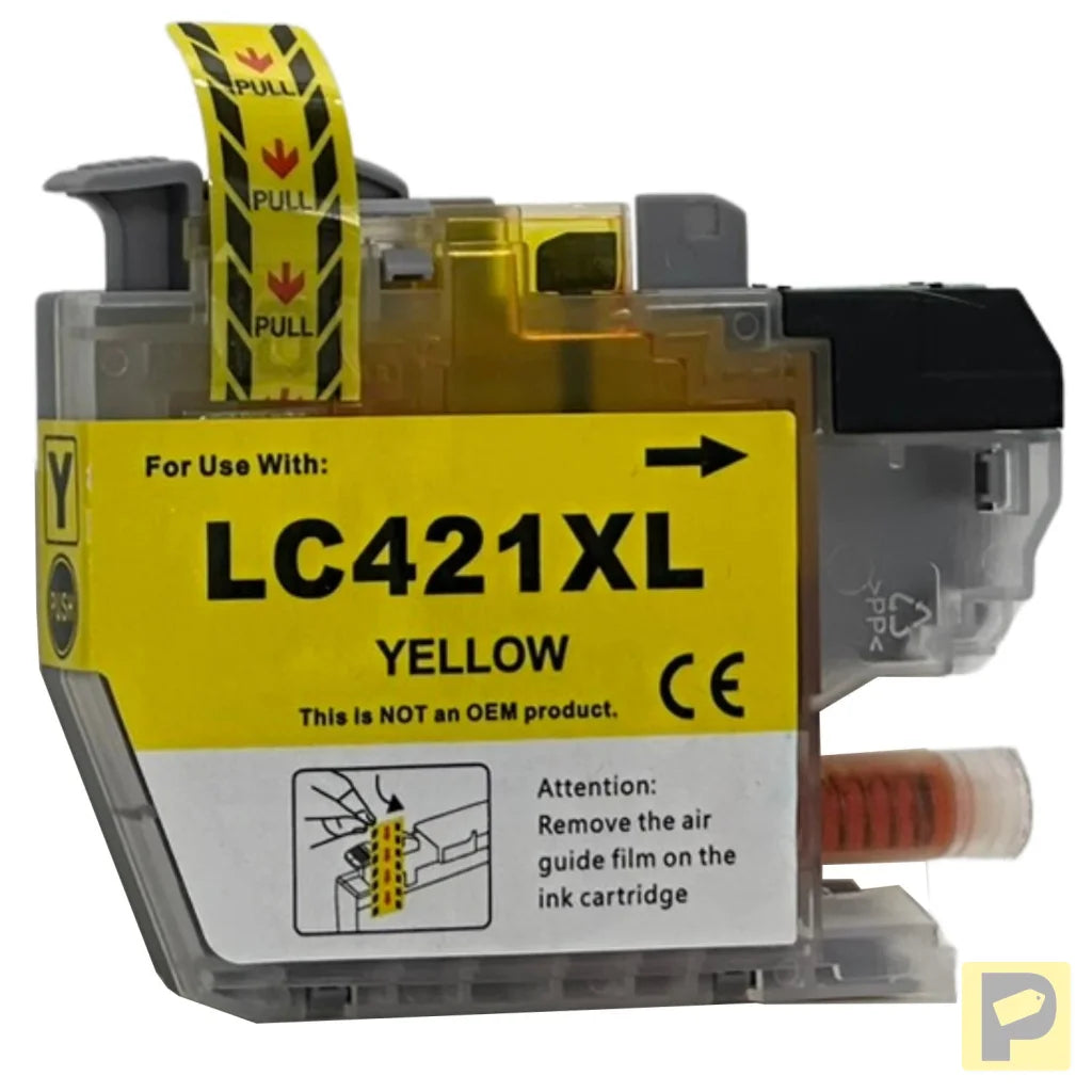 Ink for Brother | LC421 | yellow | 8.5 ml | bulk