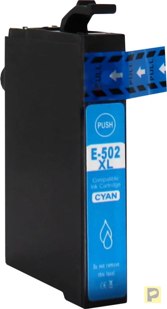 Ink for Epson | C13T02W24010 / 502XL | cyan | 12 ml | bulk