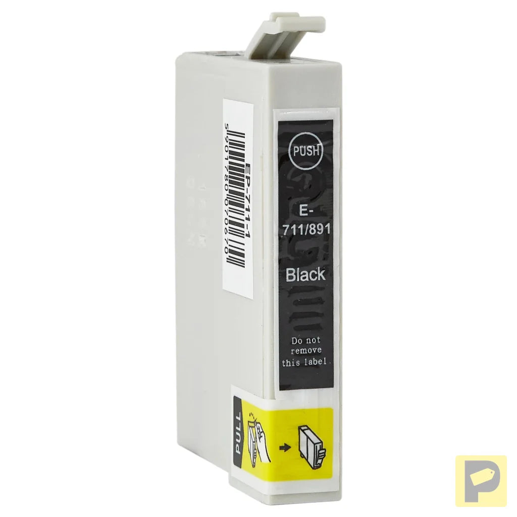 Ink for Epson | C13T07114011 / T0711 | black | 15 ml | bulk