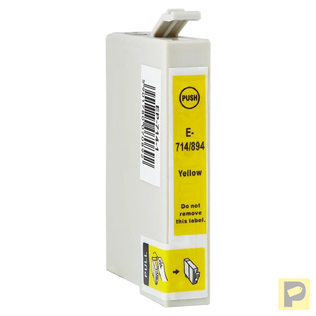 Ink for Epson | C13T07144011 / T0714 | yellow | 12 ml | bulk
