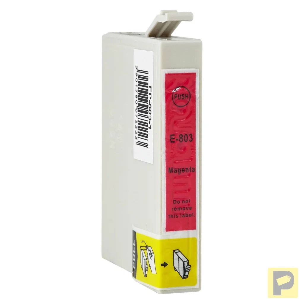 Ink for Epson | C13T08034010 / T0803 | magenta | 14 ml | bulk