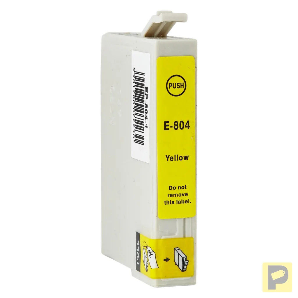 Ink for Epson | C13T08044010 / T0804 | yellow | 14 ml | bulk