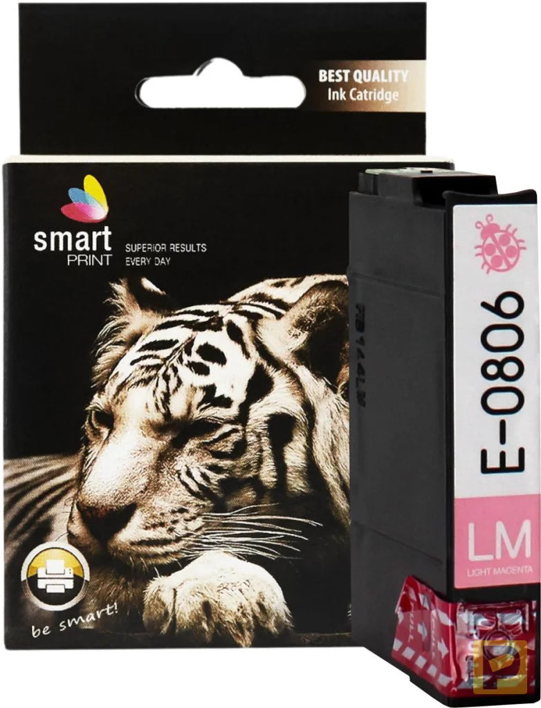 Ink for Epson | C13T08064010 / T0806 | light magenta | 14 ml | Smart Print