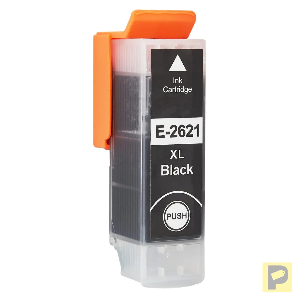 Ink for Epson | C13T26214010 / T2621 | black | 22 ml | bulk