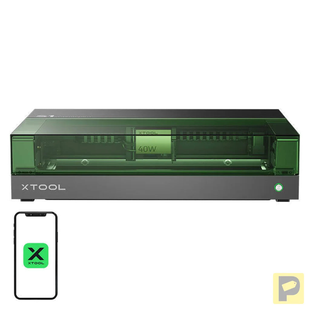 Laser Engraver 2-in-1 xTool S1 40W - All-in-One Kit (Black)