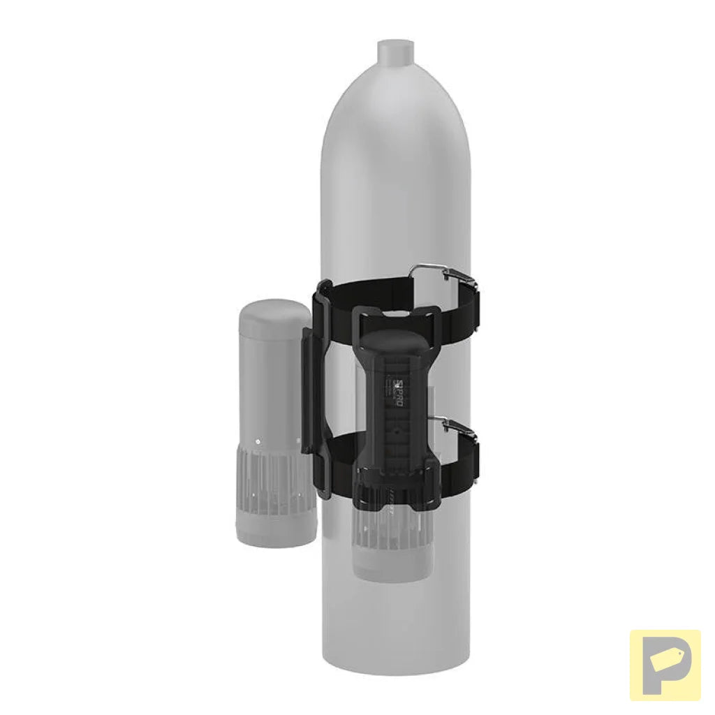 Lefeet S1 Pro scooter mounting kit on oxygen cylinder