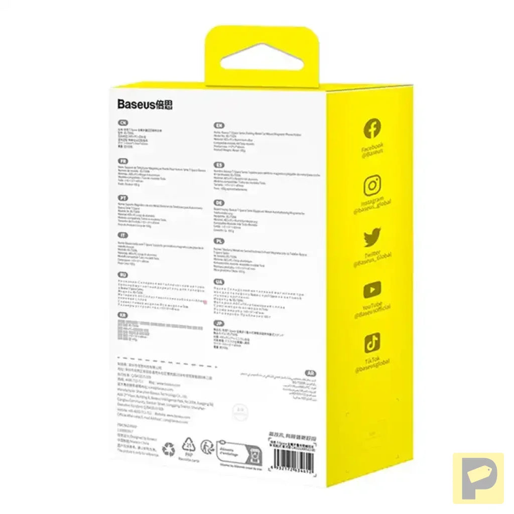 Magnetic Car Mount Baseus T-Space