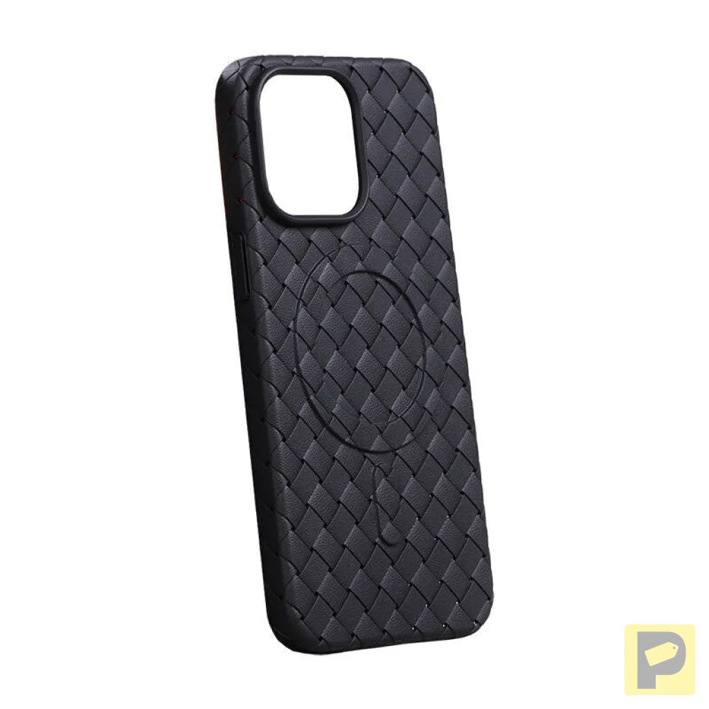 Magnetic protective phone case Joyroom JR-BP005 for iPhone 15 Pro Max (black)
