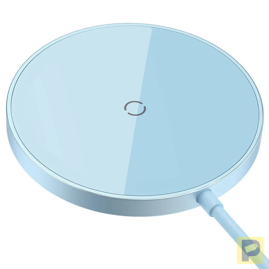 Magnetic Wireless Charger Baseus Simple Mini 3 15W (Blue)