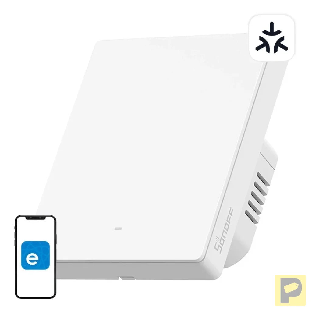 Matter SONOFF M5-1C-80W WiFi smart wall switch (1-channel, for frame)