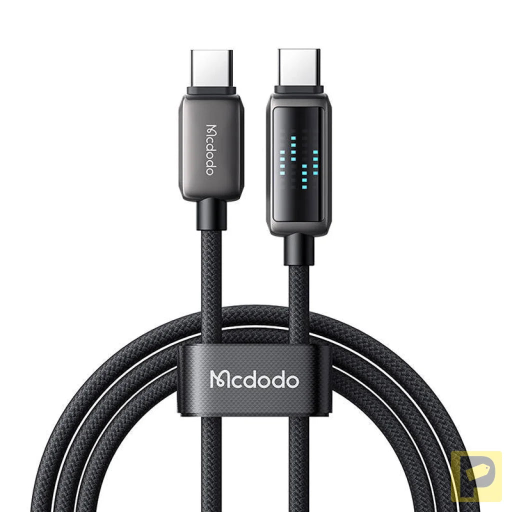 Mcdodo CA-4250 USB-C to USB-C cable, 100W, LED display, 1.2m