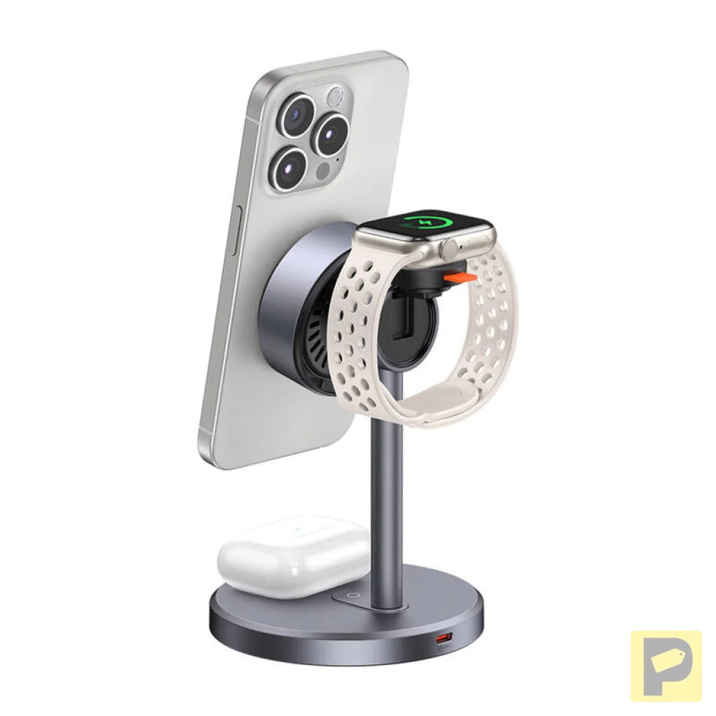 Mcdodo CH-2462 3-in-1 15W Qi2 wireless charger + 33W mains charger