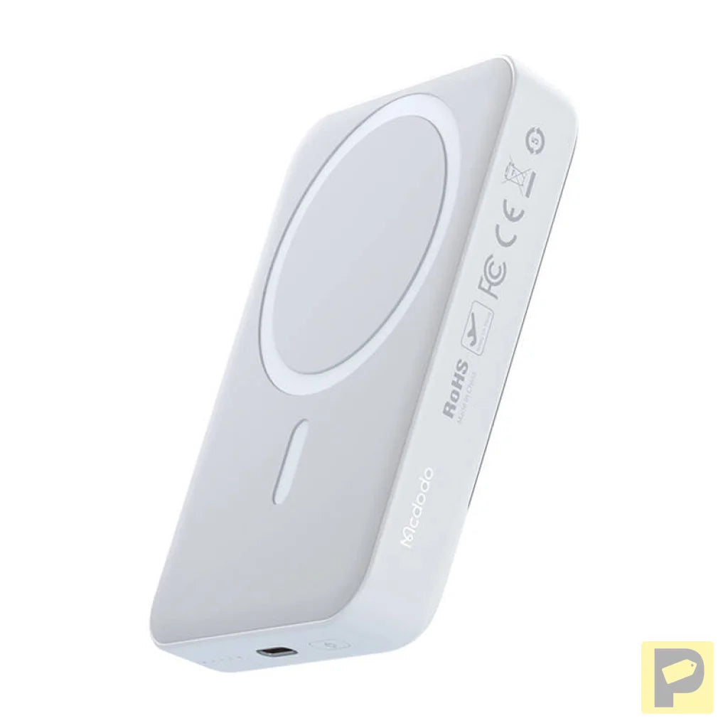 Mcdodo MC-4260 Magnetic Power Bank 10000mAh, 20W (white)