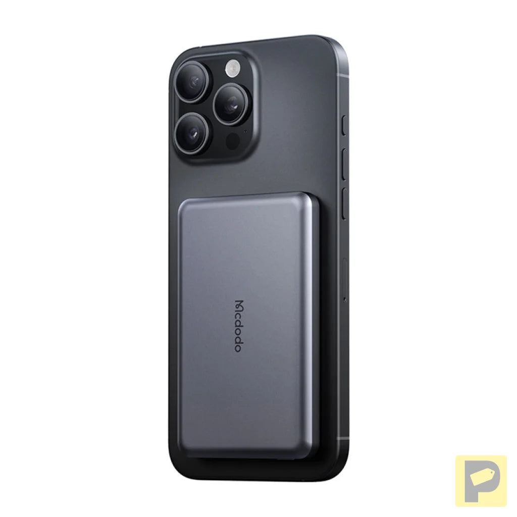 Mcdodo MC-4641 Ultra-Thin 5000mAh 1C Magnetic Powerbank, Wireless (Gold)