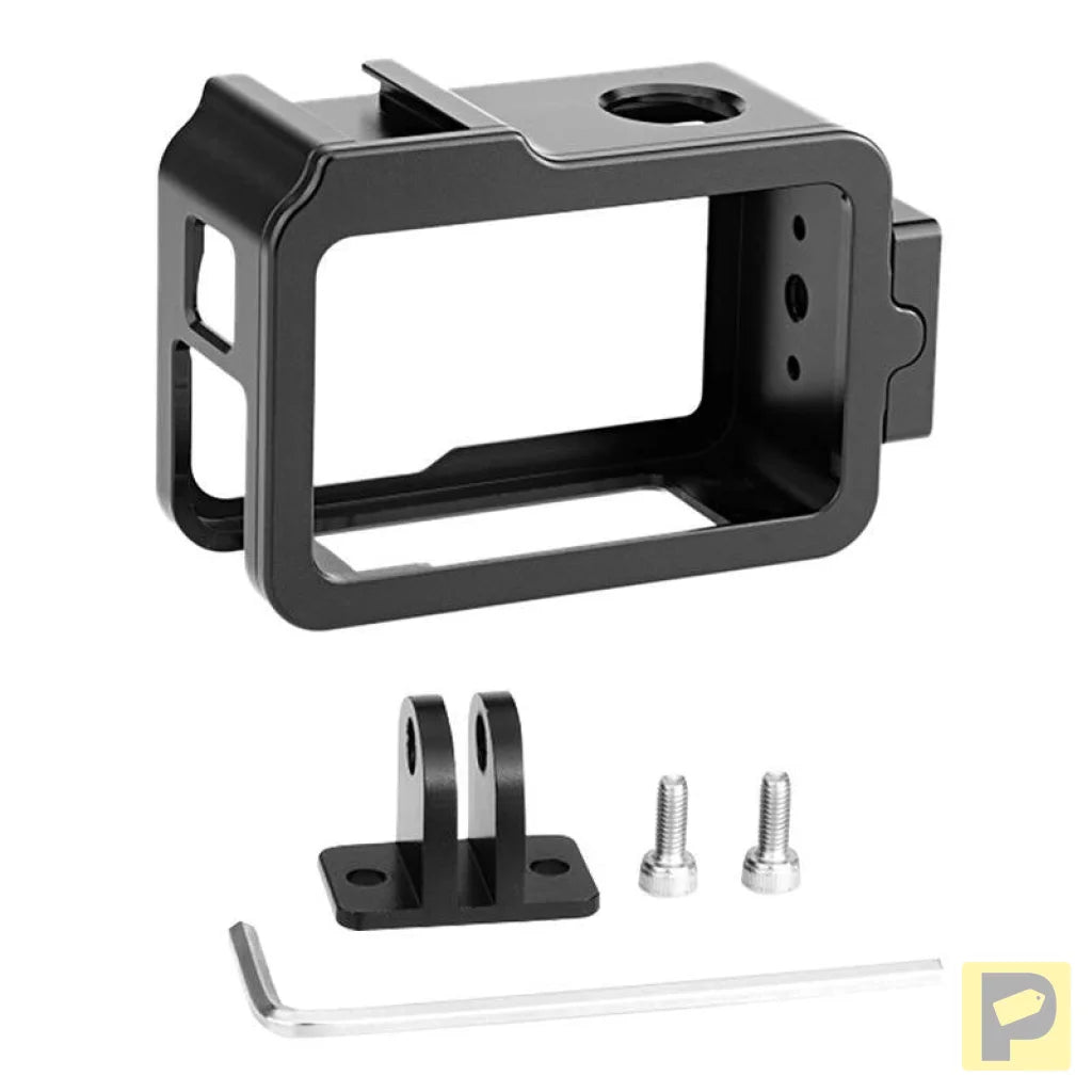 Metal Cage with Cold Shoe PULUZ for DJI Osmo Action 4/3