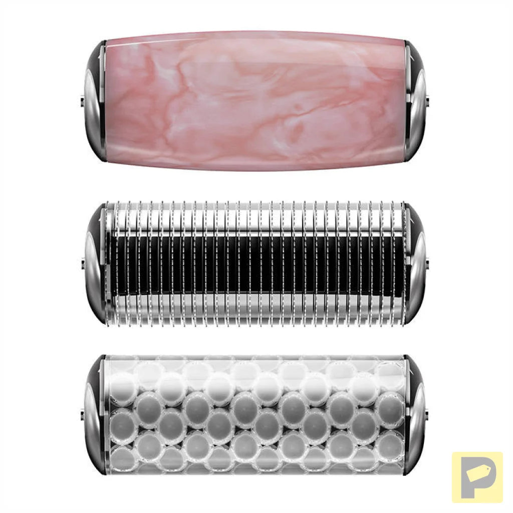 Micro Needle Face&Body Roller 9in1 Geske with APP (starlight)