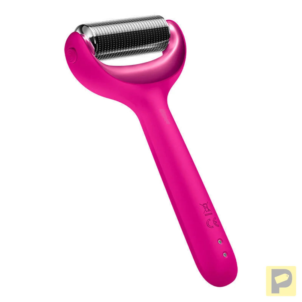 MicroNeedle Face&Body Roller 9in1 Geske with APP (magenta)