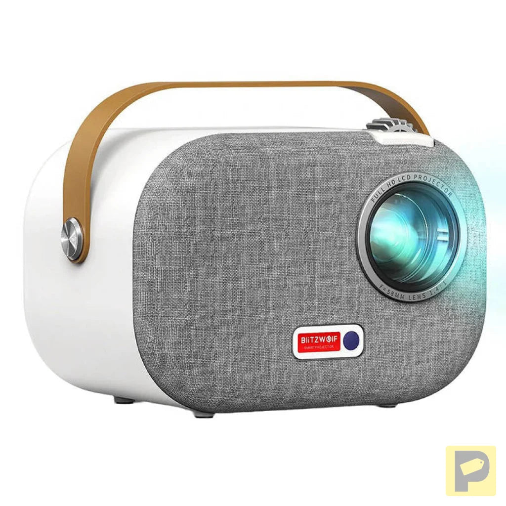 Mini Projector Blitzwolf BW-V2 LED 1080P Full HD WiFi Bluetooth Android (white)