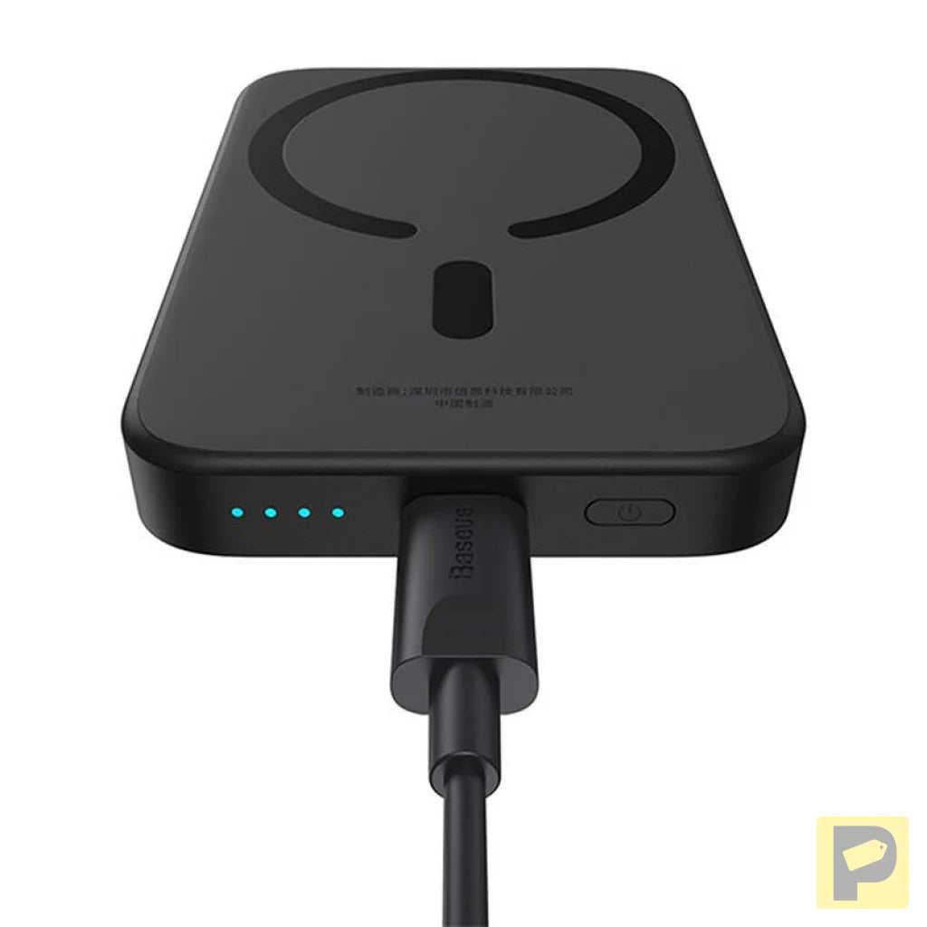 Mini Wireless PowerBank 20W Baseus (black)