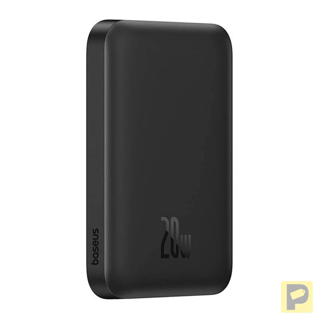 Mini Wireless PowerBank 20W Baseus (black)