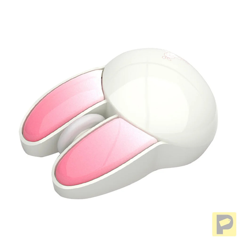 MOFII Wireless Mouse + Bluetooth Rabbit M6DM Glossy (White-Pink)