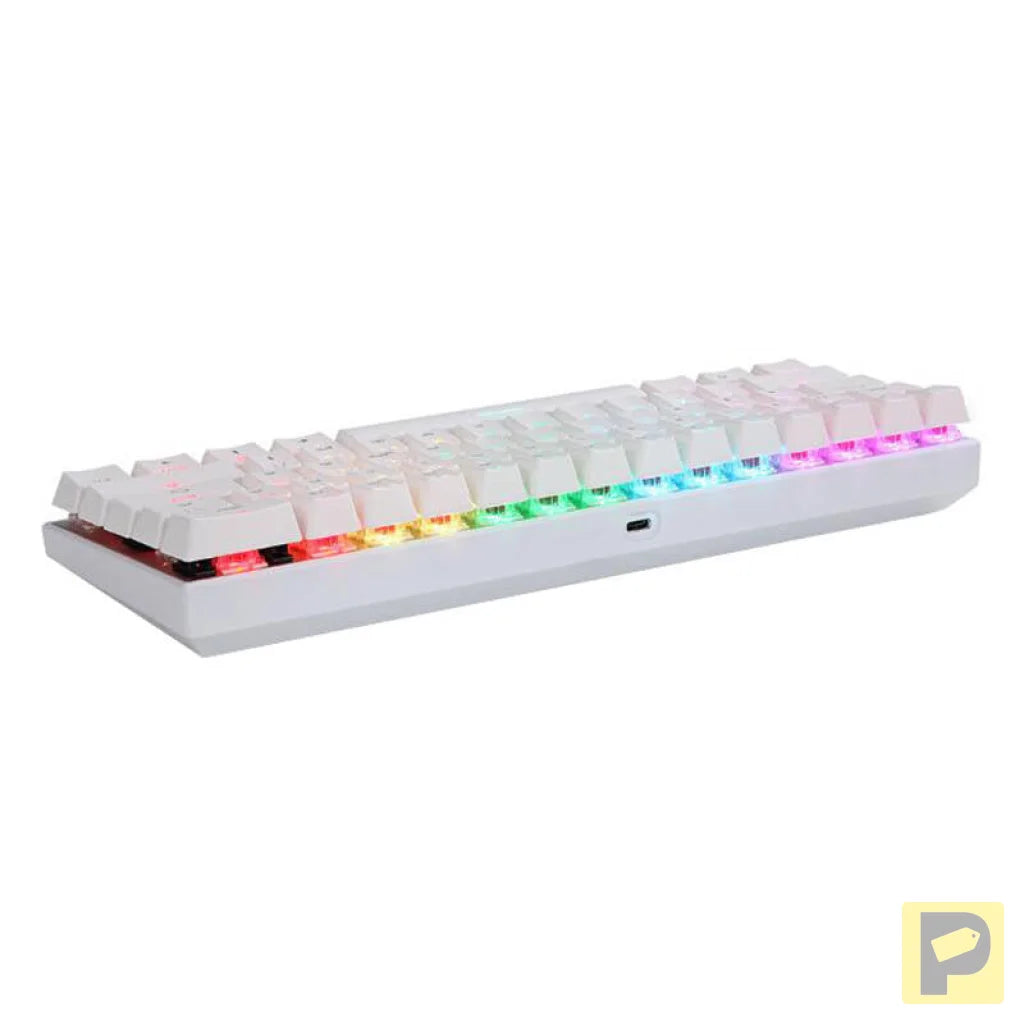 Motospeed SK62 Wireless Mechanical Keyboard White (blue switches)