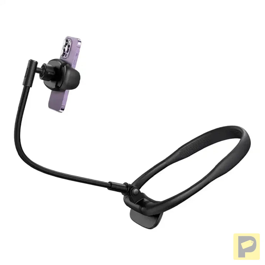 Neck Phone Holder Baseus ComfortJoy (black)