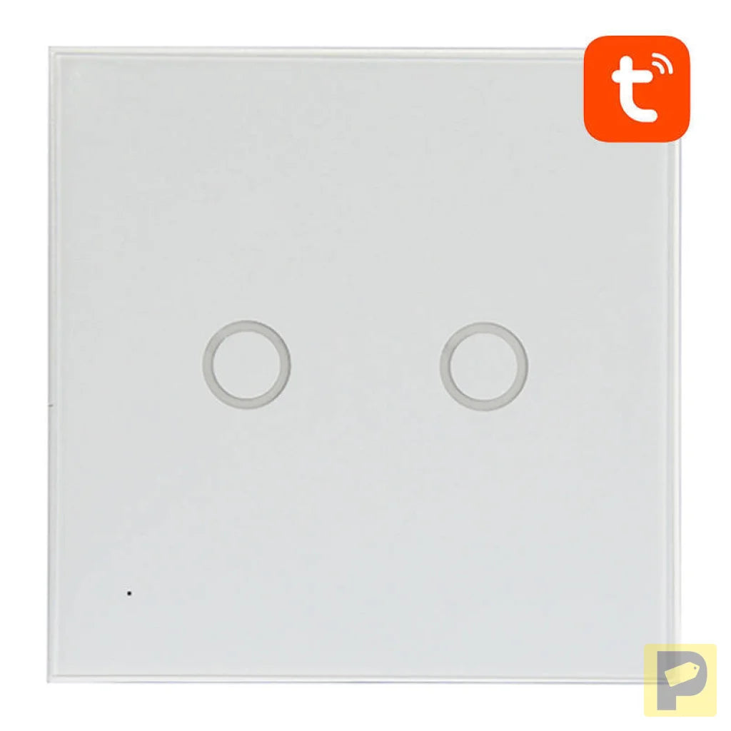 NEO NAS-SC02WE Smart Light Switch, 2-channel, WiFi