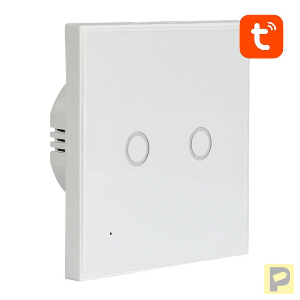 NEO NAS-SC02WE Smart Light Switch, 2-channel, WiFi