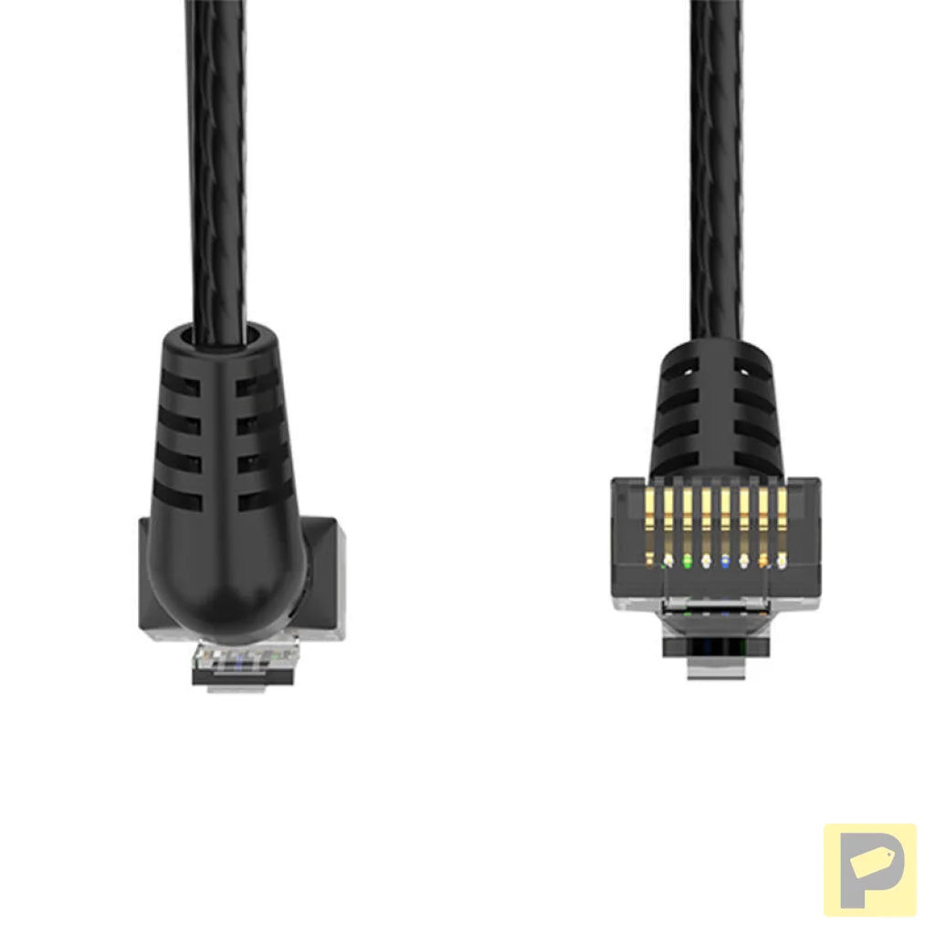 Network Cable UTP Cat.6 Vention IBOBJ, RJ45 Ethernet, 5m (black)