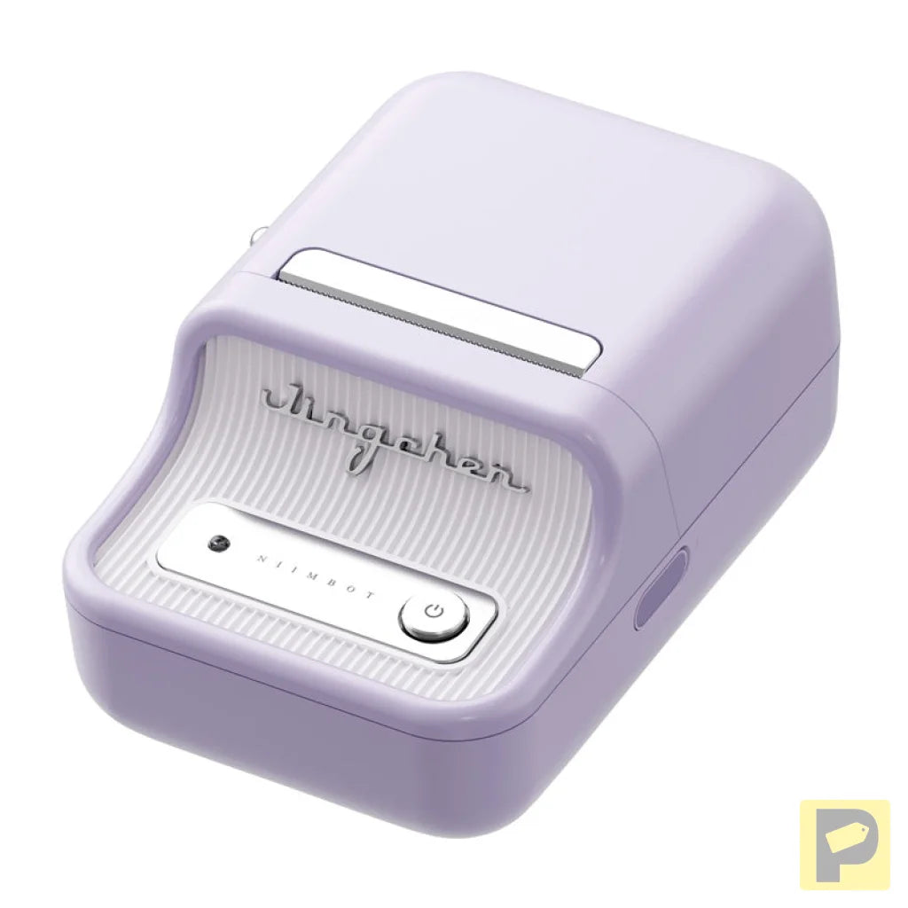 Niimbot B21 Pro Portable Label Printer (purple)